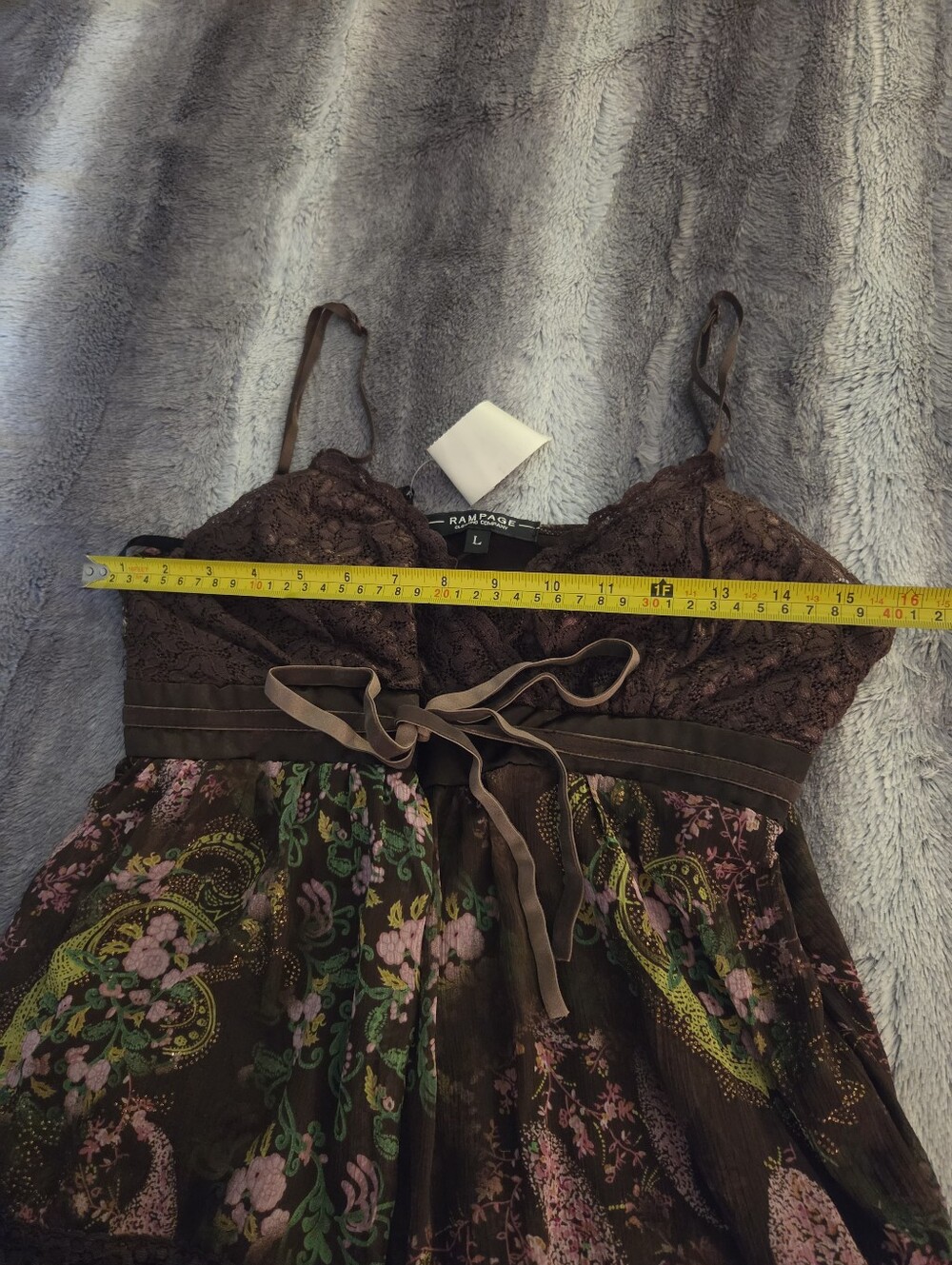 VINTAGE Rampage Cami Top NWT size L - Picture 6 of 8